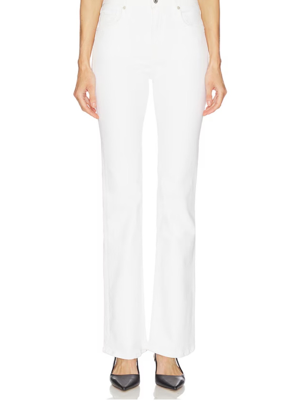 Citizens Of Humanity White Flare Jeans